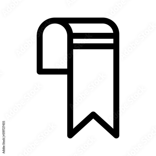 bookmark icon or logo isolated sign symbol vector illustration - high quality black style vector icons
