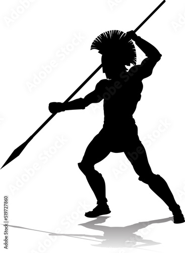 Spartan Silhouette Gladiato...