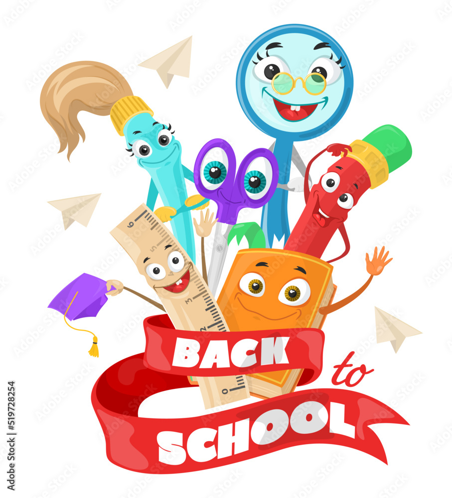 Obraz premium Back to school september sale creative vector