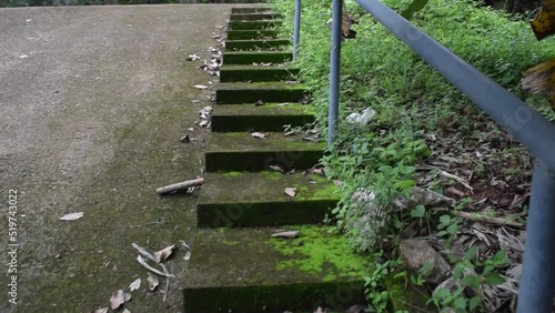 going up in a staircase