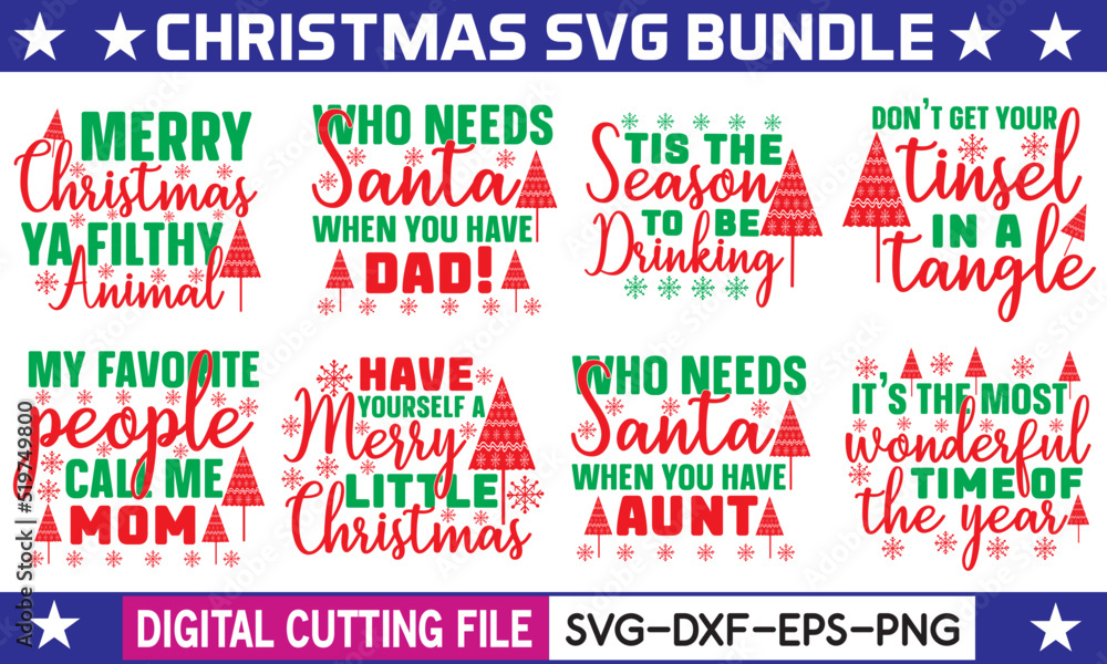 Christmas Svg Bundle Christmas Svg Bundle