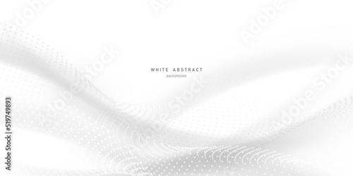 Modern Abstract White Background Design Vector Illustration
