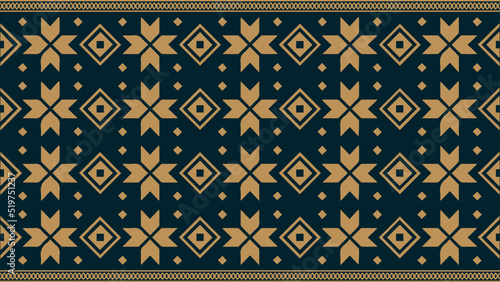 Gradient Color Fabric Pattern Design Vector Illustration 