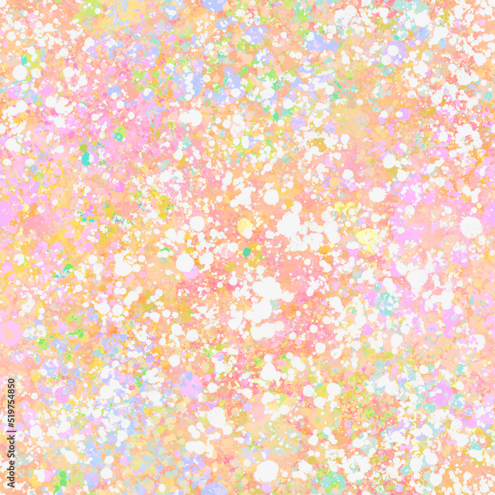 Abstract painted pattern with light pastel multicolor spots, blots, splotches and smudges Abstract painted pattern with light pastel multicolor spots, blots, splotches and smudges