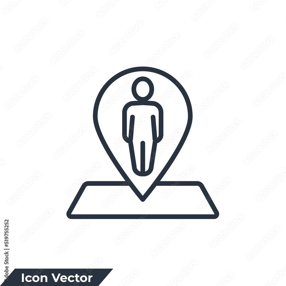 placeholder icon logo vector illustration. Navigation symbol template for graphic and web design collection placeholder icon logo vector illustration. Navigation symbol template for graphic and web design collection