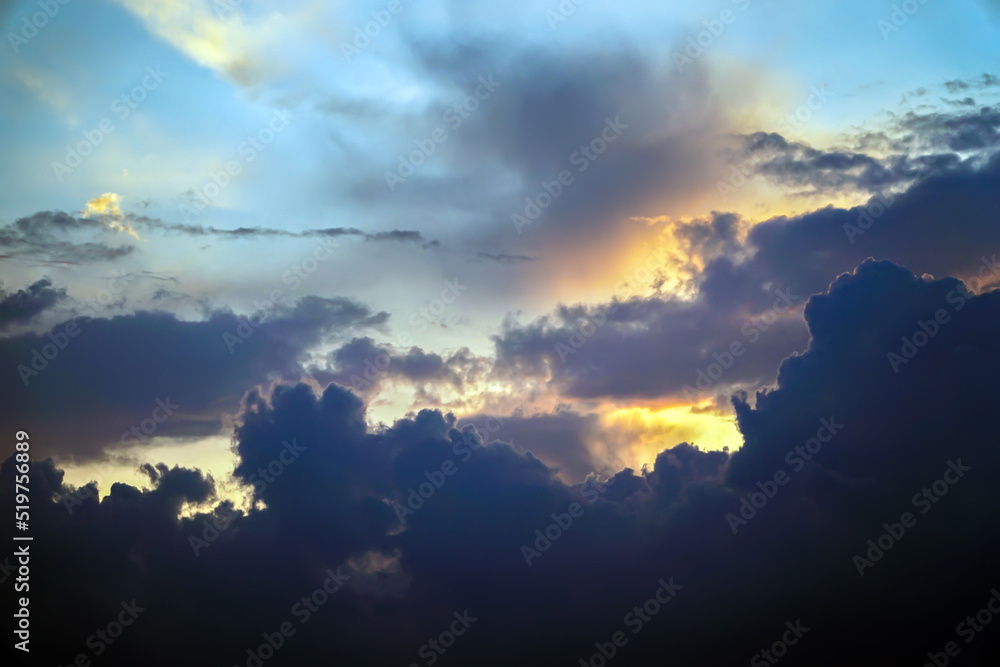 clouds and sun clouds and sun