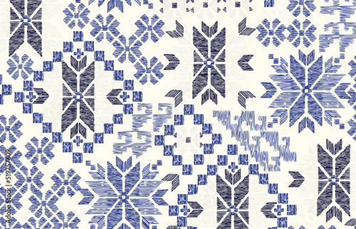 Abstract mixed design print light base
