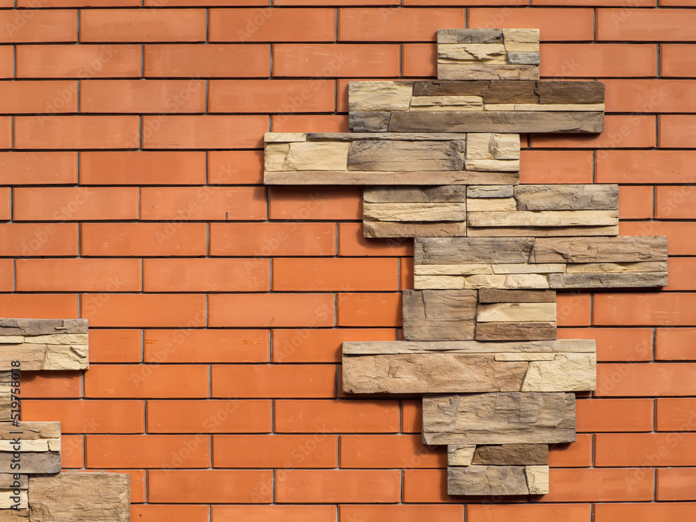 Obraz premium Decorative brick wall