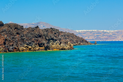Vulkanlandschatf  Insel Santorini  Greechenland