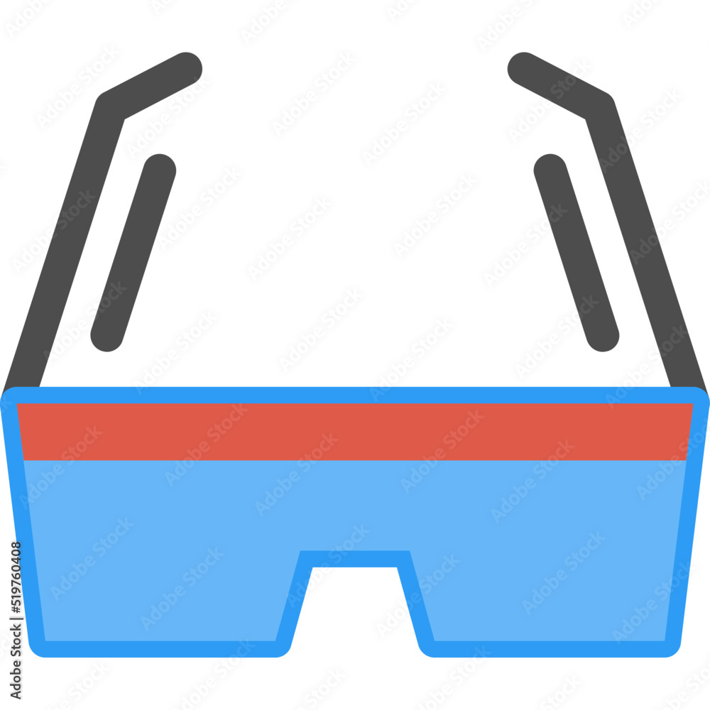 3d Glasses Icon 3d Glasses Icon