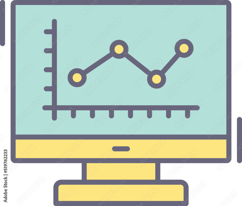 Line Chart Icon Line Chart Icon