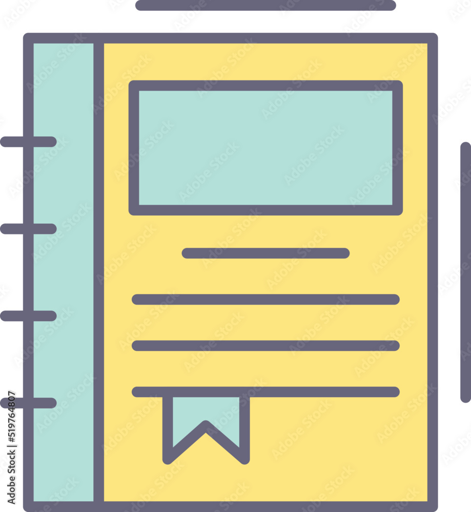 Spring Notebook Icon Spring Notebook Icon