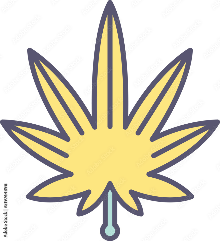 Fototapeta premium Weed Icon