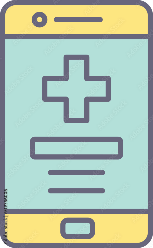 Fototapeta premium Medical App Icon