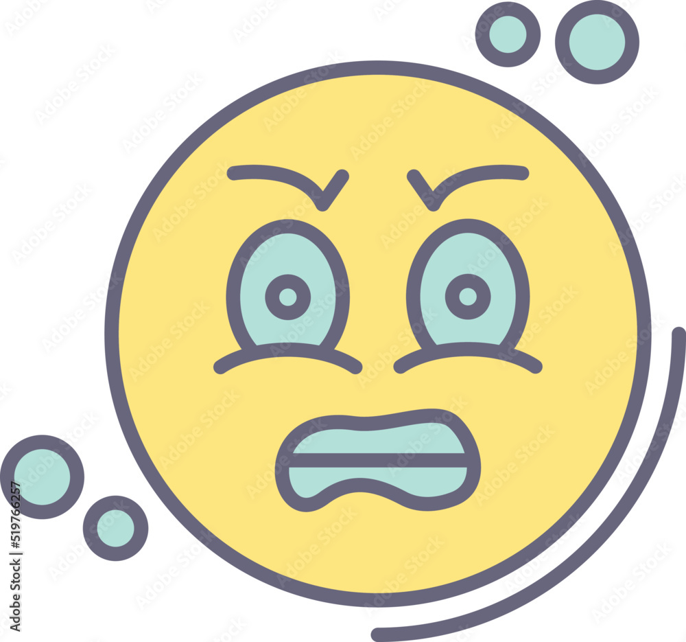 Obraz premium Angry Icon