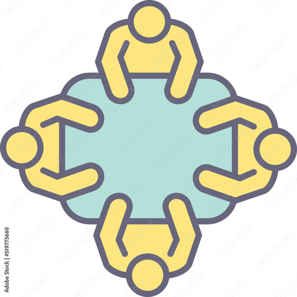 Staff Meeting Icon Staff Meeting Icon