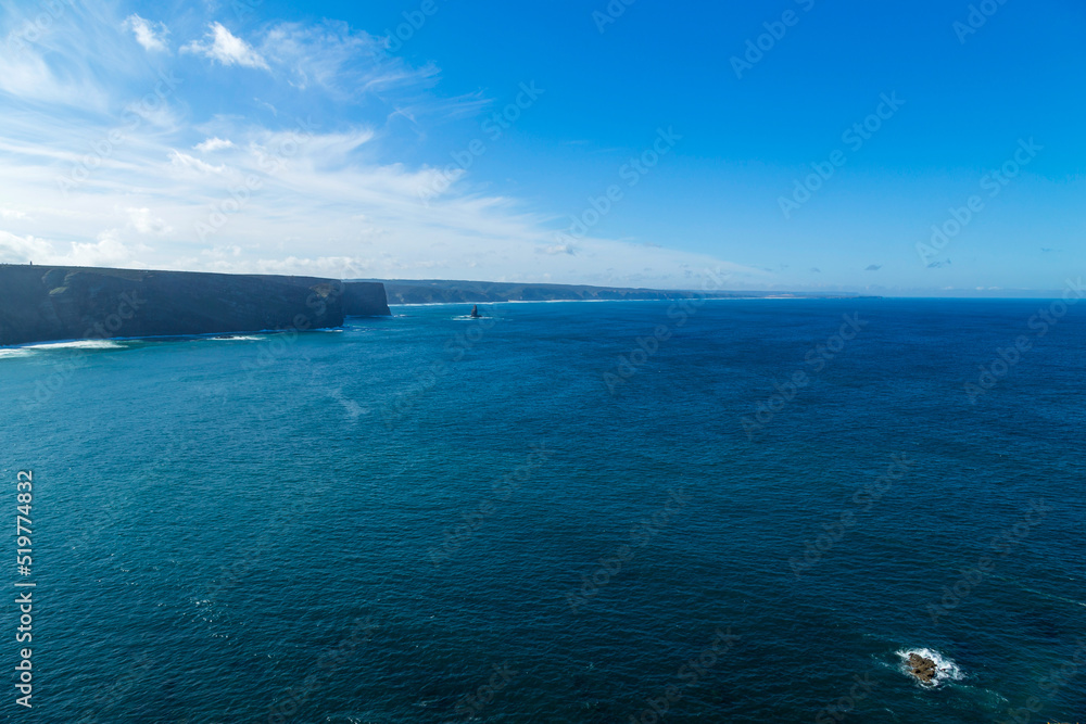 Cliffs in the Algarve West Coast