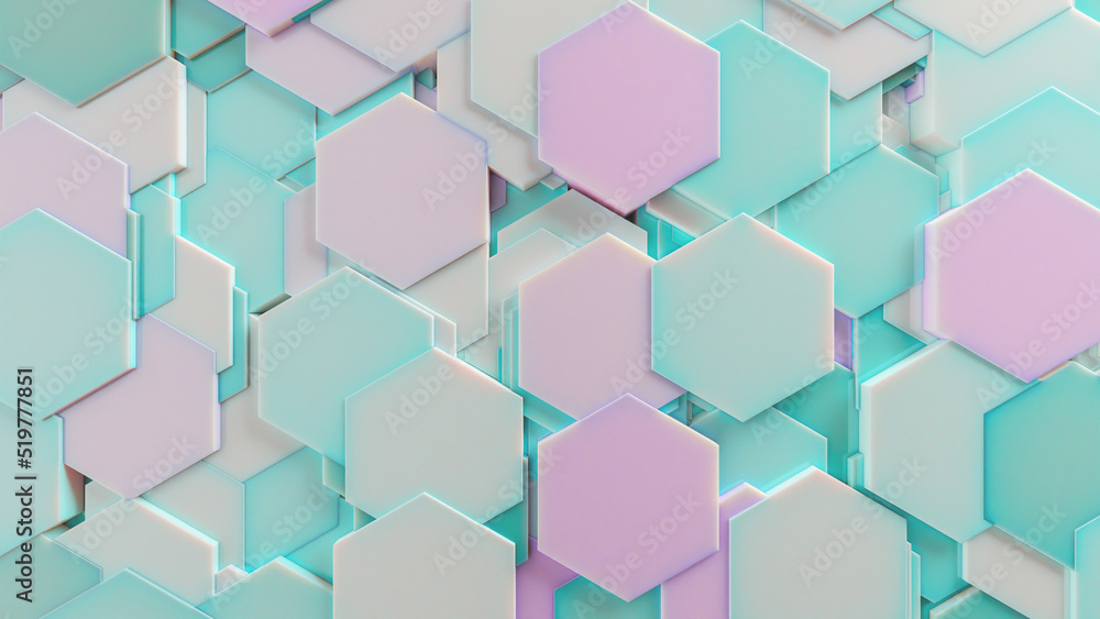 3D Background Abstract Hexagon pattern texture 3D Background Abstract Hexagon pattern texture