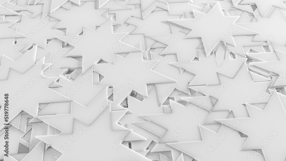 White 3D Background Abstract 4 Point Star pattern texture White 3D Background Abstract 4 Point Star pattern texture