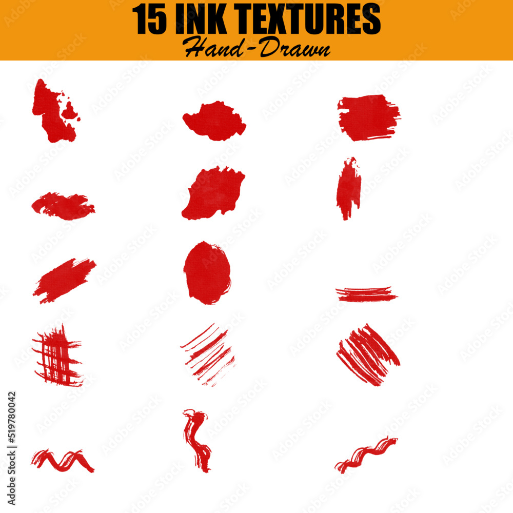 Hand-Drawn Ink Textures