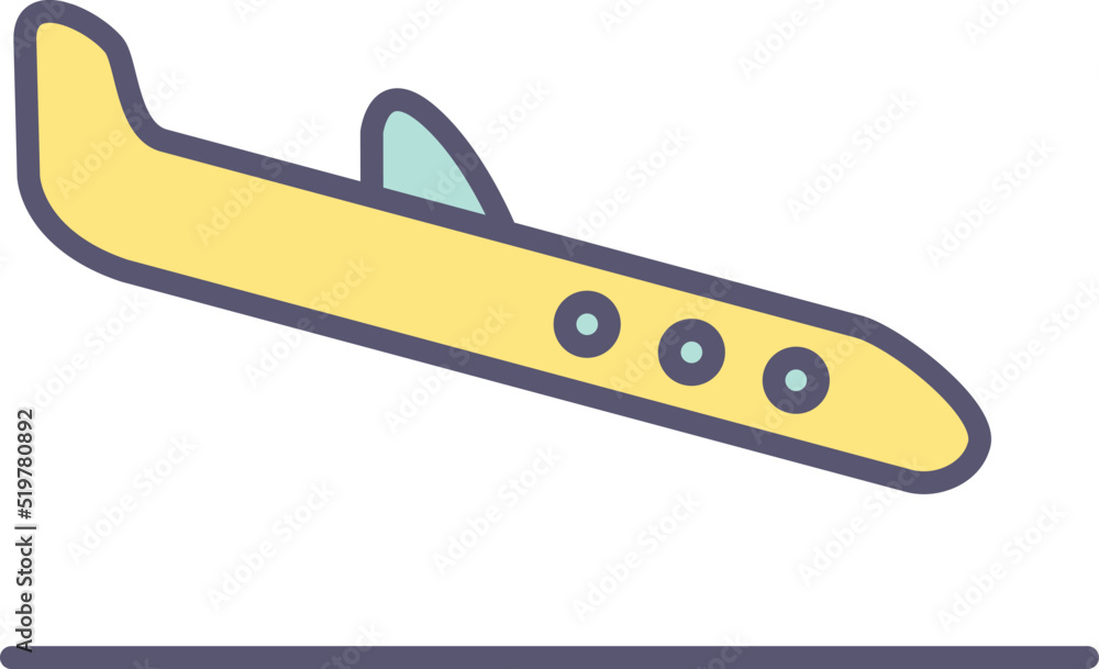 Fototapeta premium Arrival Icon
