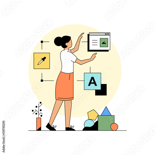 woman in user experience design 