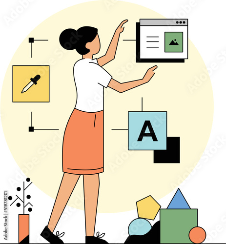 woman in user experience design 