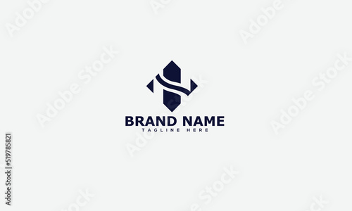 Logo design letter HS . Elegant modern. Vector template. photo