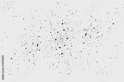 Grain Texture. Vector Abstract Spray Dots Background For posters, Retro Style.