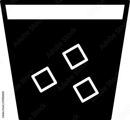 Unique Double Shot Vector Icon