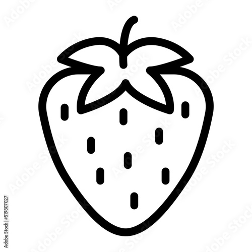 strawberry line icon