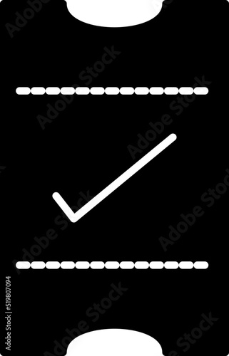 Passes Vector Icon