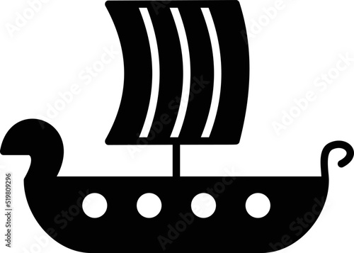 Viking Ship Icon