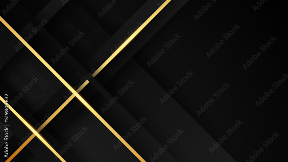 Abstract black and gold luxury background Abstract black and gold luxury background