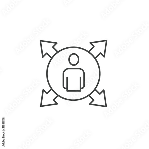 Business way icons  symbol vector elements for infographic web
