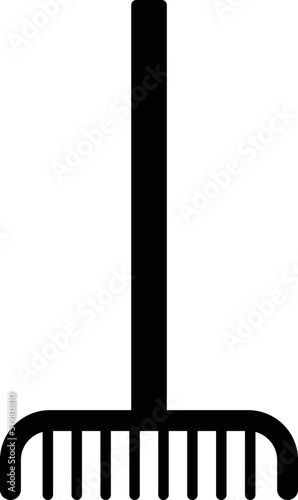 Fork picking leaves Icon