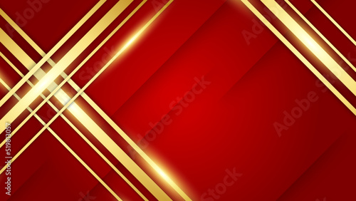 Abstract red and gold soft background