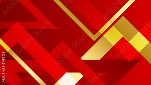 Abstract red and gold soft background
