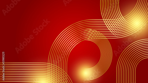 Abstract red and gold soft background