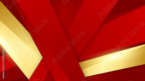 Abstract red and gold soft background