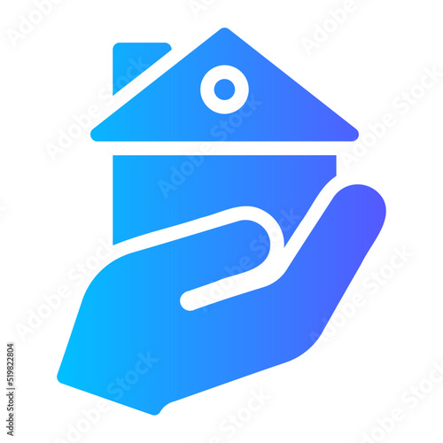 home gradient icon