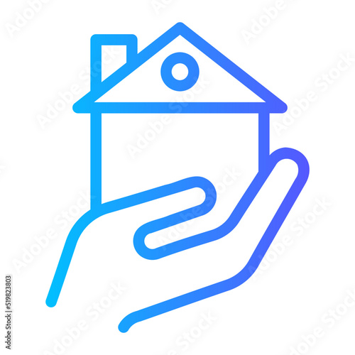 home gradient icon