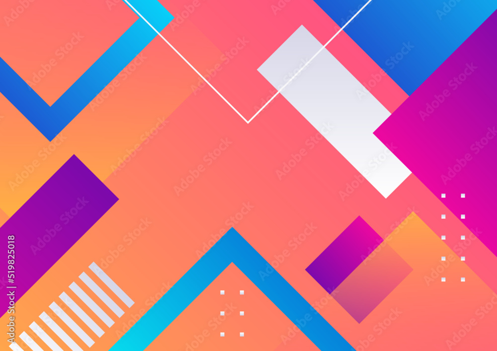 Abstract colorful geometric shapes background Abstract colorful geometric shapes background