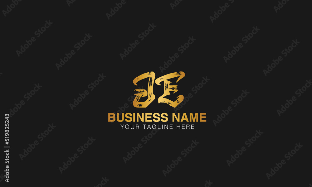 JE initial logo | initial based abstract modern minimal creative logo, vector template image. luxury logotype logo, real estate homie logo. typography logo. initials logo. JE initial logo | initial based abstract modern minimal creative logo, vector template image. luxury logotype logo, real estate homie logo. typography logo. initials logo.