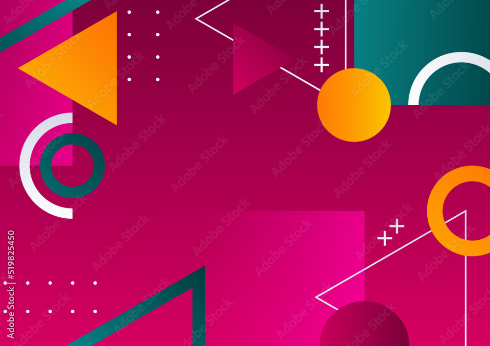 Abstract colorful geometric shapes background Abstract colorful geometric shapes background