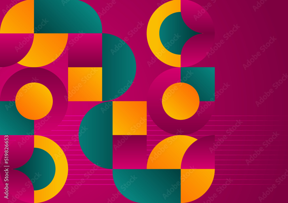 Abstract colorful geometric shapes background Abstract colorful geometric shapes background