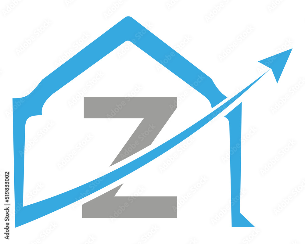 Letter Z door shape logo icon vector template Letter Z door shape logo icon vector template