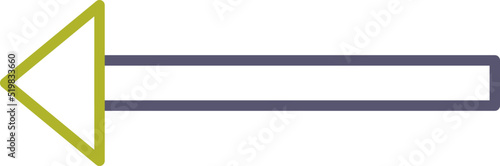 Free Download Unique Left Arrow Vector Icon - GFXLoad