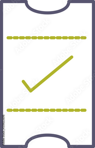 Passes Vector Icon