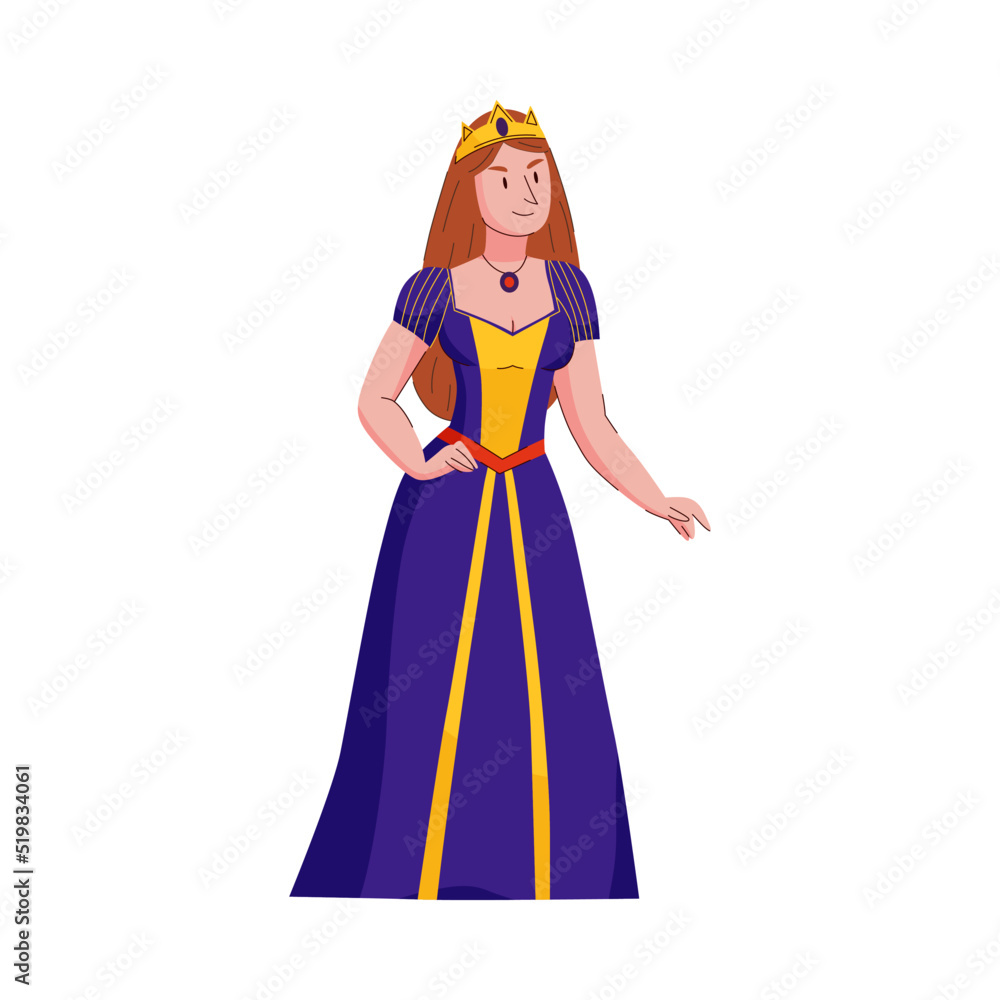 Medieval Kingdom Princess Composition
